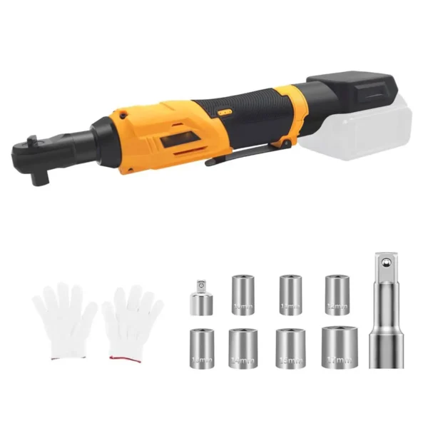DeWalt 20V Power Ratchet Wrench Replacement - 3/8" Drive 400 RPM Tool - Image 3