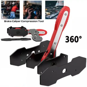Brake Caliper Compression Tool - 360 Degree Swing Piston Press Tool